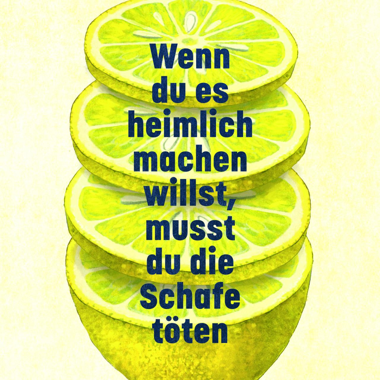 Cover Wenn du es heimlich machen willst, musst du die Schafe töten